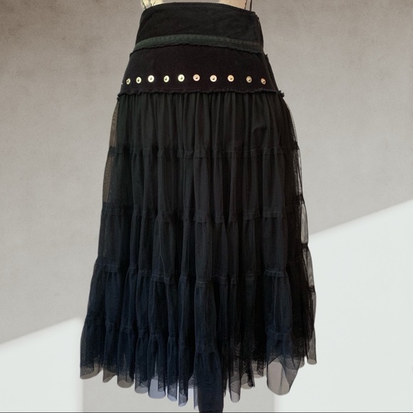Black tulle skirt SMALL - Picture 4 of 8